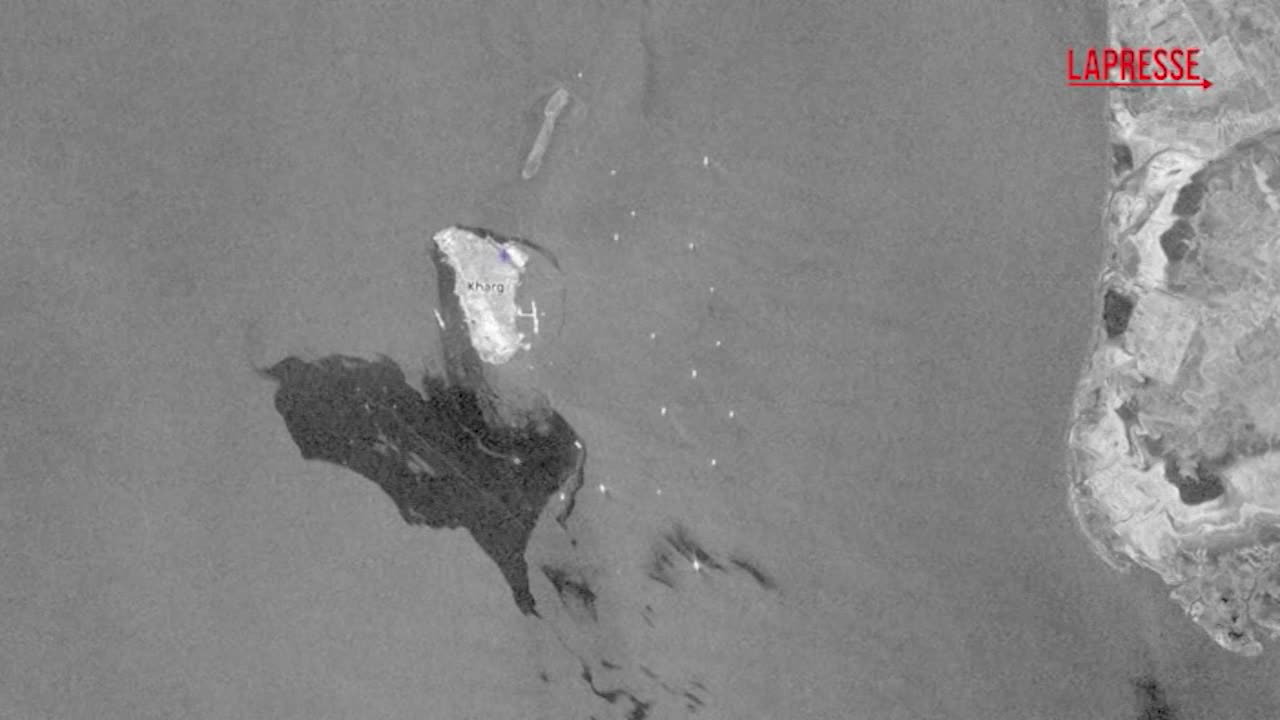 iran le immagini satellitari che mostrano una chiazza di petrolio proveniente da kharg da Lapresse.it iran le immagini satellitari che mostrano una chiazza di petrolio proveniente da kharg