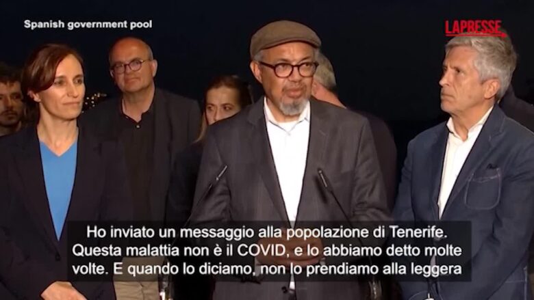 Hantavirus, Ghebreyesus (OMS): "Questo virus non è il Covid, e non lo prendiamo alla leggera"