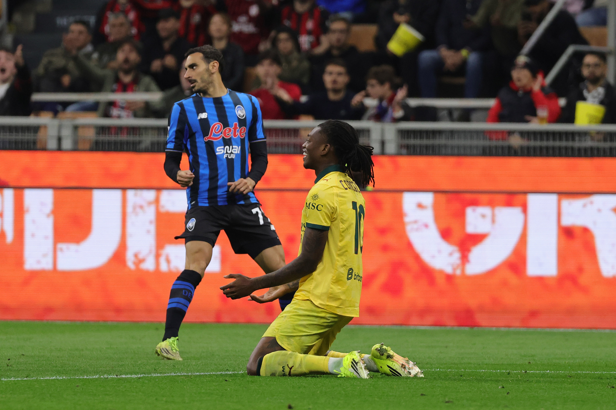 Serie A, il Milan cade anche contro l’Atalanta: rossoneri ko 3-2 a San Siro
