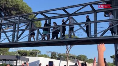 Internazionali Roma 2026, l’entusiasmo dei tifosi al passaggio di Sinner