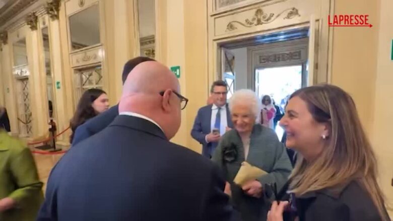 La Scala, Liliana Segre: "Emozionante essere qui"