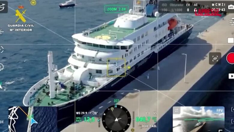 Hantavirus, terminata l'evacuazione della Mv Hondius a Tenerife