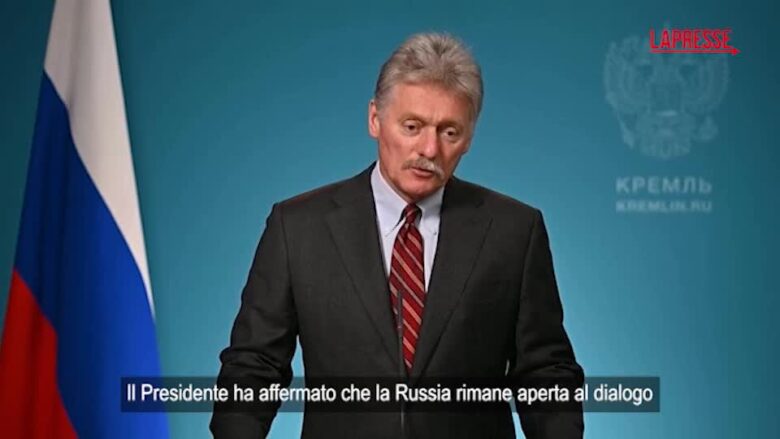 Ucraina, Cremlino: "Fatto molto lavoro per pace, fine guerra davvero vicina"