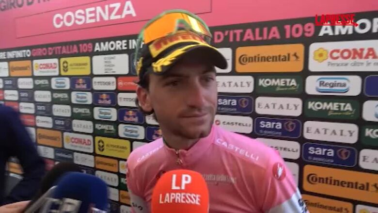 Giro d'Italia 2026, Ciccone: "Maglia Rosa è sogno che si realizza"