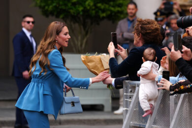 Visita della principessa del Galles Kate Middleton a Reggio Emilia (Photo Claudio Furlan/LaPresse)