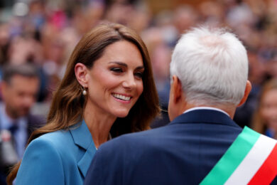 Visita della principessa del Galles Kate Middleton a Reggio Emilia (Photo Claudio Furlan/LaPresse)