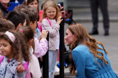Visita della principessa del Galles Kate Middleton a Reggio Emilia (Photo Claudio Furlan/LaPresse)