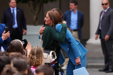 Visita della principessa del Galles Kate Middleton a Reggio Emilia, (Italy) May 13, 2026 (Photo Claudio Furlan/LaPresse)