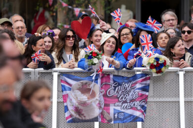 L'attesa per l'arrivo della principessa del Galles Kate Middleton in visita a Reggio Emilia, (Italy) May 13, 2026 (Photo Claudio Furlan/LaPresse)