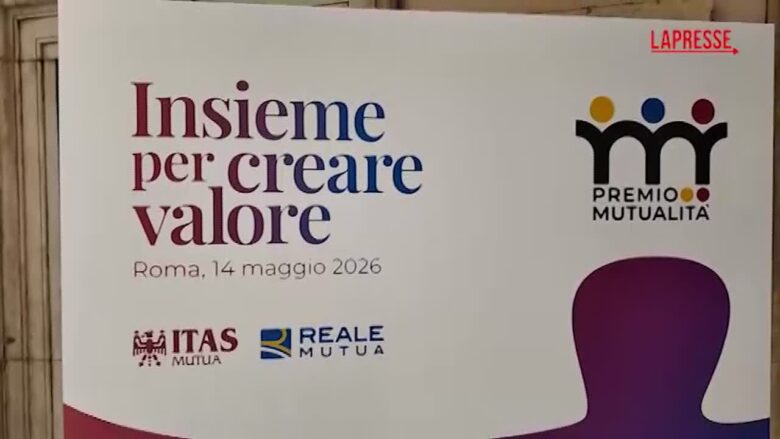 Terzo settore, Reale Mutua e Itas consegnano a Roma il Premio Mutualità 2026