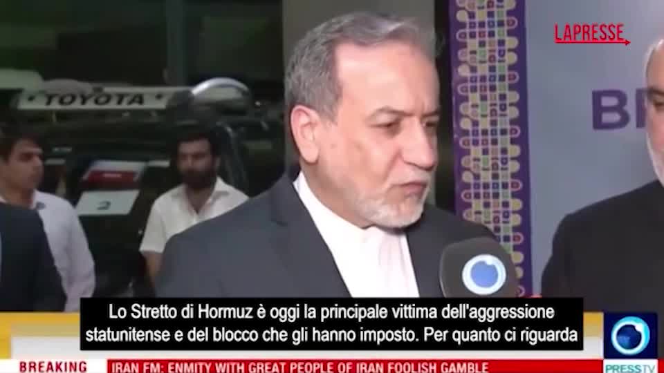 iran araghchi stretto di hormuz vittima dell aggressione degli usa da Lapresse.it iran araghchi stretto di hormuz vittima dell aggressione degli usa