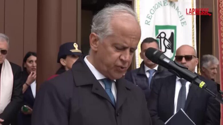 Piantedosi ad Ascoli: "Oggi giornata di grande valore per i territori colpiti dal sisma del 2016"