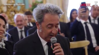 Sorrentino a Mattarella: "Gioiosi in mondo con lei e gli artisti, purtroppo ci sono anche altri"