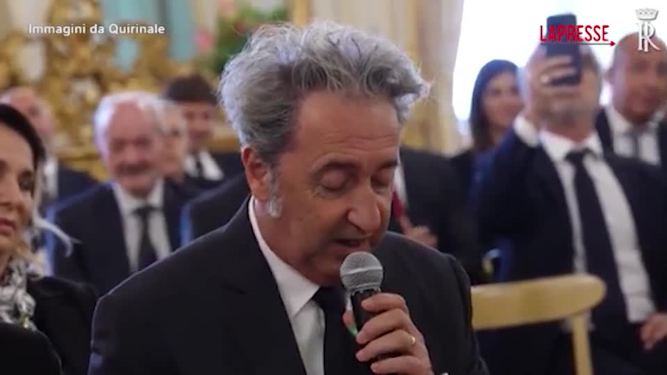 sorrentino a mattarella gioiosi in mondo con lei e gli artisti purtroppo ci sono anche altri da Lapresse.it sorrentino a mattarella gioiosi in mondo con lei e gli artisti purtroppo ci sono anche altri