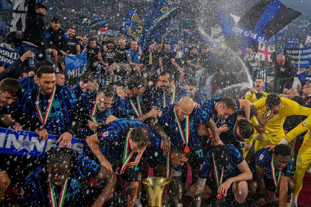 Galleria foto 'L’Inter stende la Lazio e vince la Coppa Italia 2026, la festa in campo – Le foto' - foto 3
