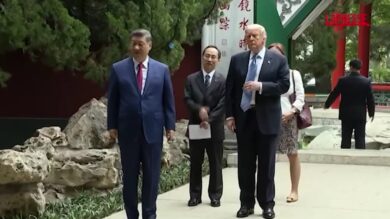 Trump in Cina, la visita con Xi ai giardini di Zhongnanhai: "Bellissimo posto"