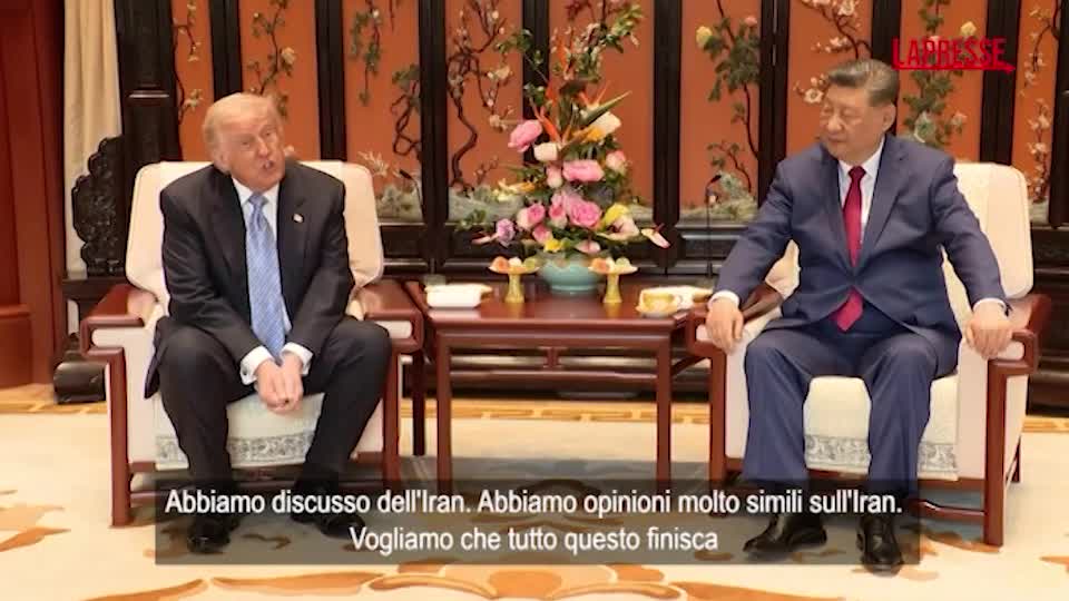 trump in cina con xi visione simile su come vogliamo che finisca guerra in iran da Lapresse.it trump in cina con xi visione simile su come vogliamo che finisca guerra in iran