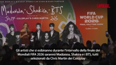 Mondiali 2026, storico halftime show in finale con Madonna e Shakira