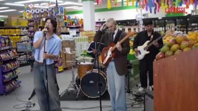 Usa, diventa virale il Fiesta Fresh Market: il supermercato che si trasforma in palco per band emergenti