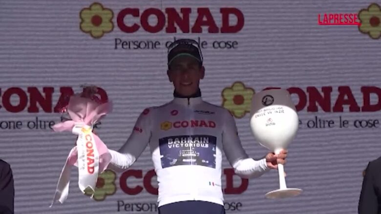 Giro d'Italia, Eulalio: "Maglia Bianca Conad è grande motivazione"