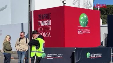 Internazionali Roma 2026, Foro Italico presidiato per il derby