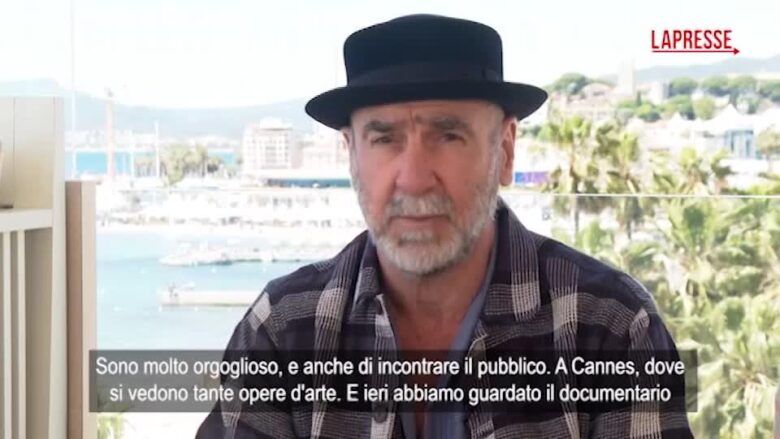 Cannes, Cantona parla del documentario sulla sua vita: "E' stato emozionante"