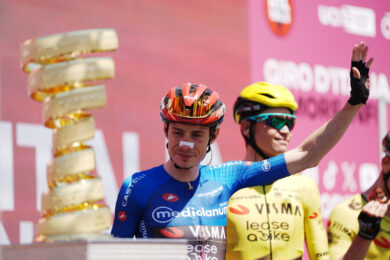 Giro d’Italia, dominio Vingegaard: il danese vince la nona tappa