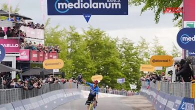 Giro d'Italia: dominio Vingegaard, danese vince a Corno alle Scale