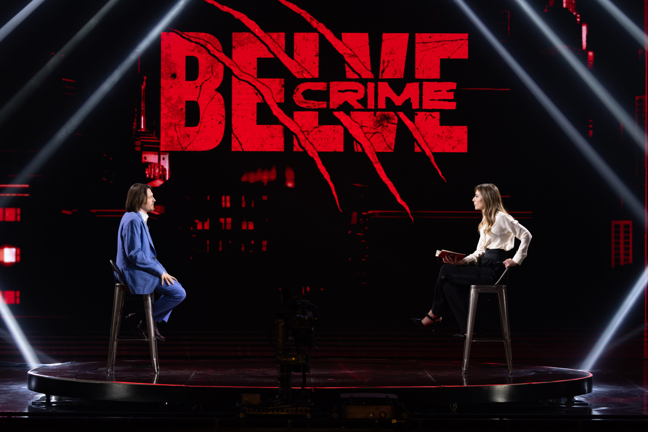 Belve Crime, Francesca Fagnani intervista Raffaele Sollecito