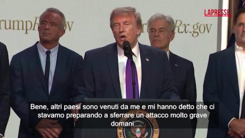 Iran, Trump: "In corso negoziati seri, sospeso attacco"