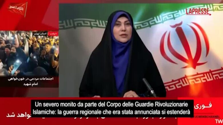 Iran, i Pasdaran: "Se Usa e Israele attaccano, estenderemo guerra oltre la regione"