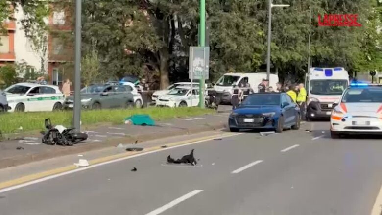 Milano, incidente in piazza Carbonari: morto un motociclista di 28 anni