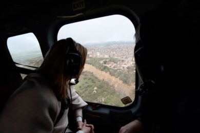 Meloni a Niscemi: “Domani in Consiglio dei ministri 150 milioni per messa in sicurezza e indennizzi”