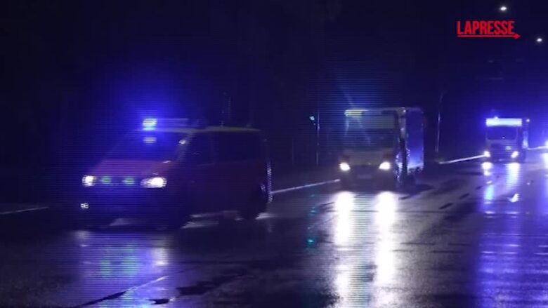 Germania, ricoverati a Berlino moglie e figli di cittadino Usa affetto da Ebola: il convoglio verso l'ospedale