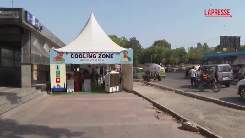 India, ondata di caldo intense nel Paese con punte fino a 45°: allestite zone di "refrigerio"