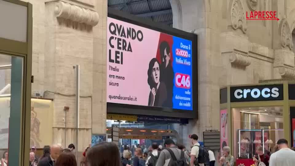italia viva a milano centrale la campagna per il 22151000 che ha fatto infuriare il governo da Lapresse.it italia viva a milano centrale la campagna per il 22151000 che ha fatto infuriare il governo
