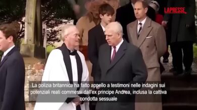 Caso Epstein, la polizia britannica cerca testimoni per le indagini sull'ex principe Andrea