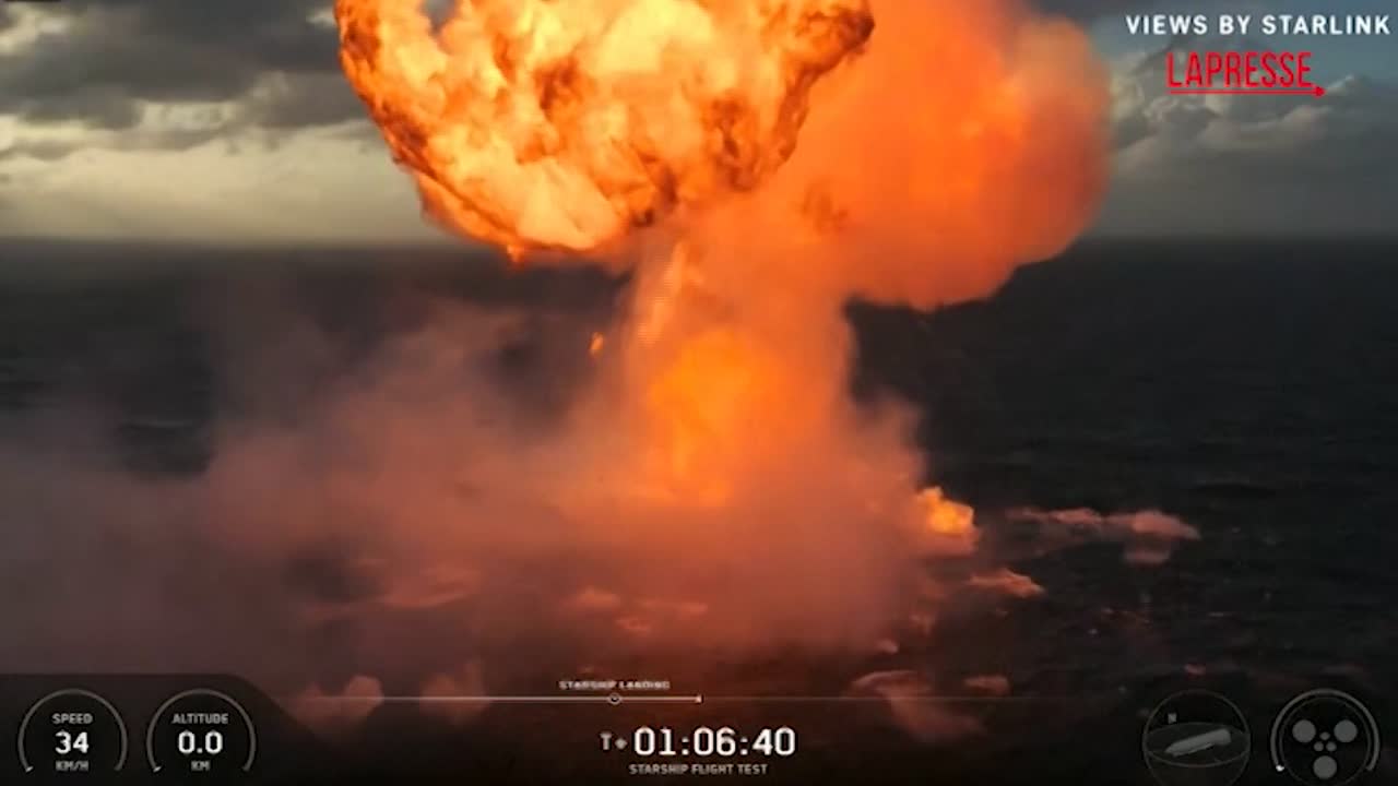 spacex l8217ammaraggio nell8217oceano indiano e l8217improvvisa esplosione da Lapresse.it spacex l8217ammaraggio nell8217oceano indiano e l8217improvvisa esplosione