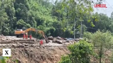 Cina, forti piogge nel sud-ovest: almeno 3 vittime, ci sono 17 dispersi