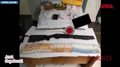 Dall’Italia alla Croazia, 23 arresti per spaccio a Salerno: decine di armi e 80 kg di hashish