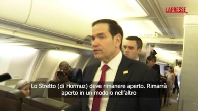 Iran, Rubio: "Lo stretto di Hormuz riaprirà in un modo o nell'altro"