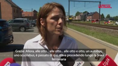 Belgio: minibus travolto da un treno, portavoce polizia: "Quattro morti"