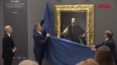 La Russa e Giuli inaugurano esposizione ritratto Barberini di Caravaggio