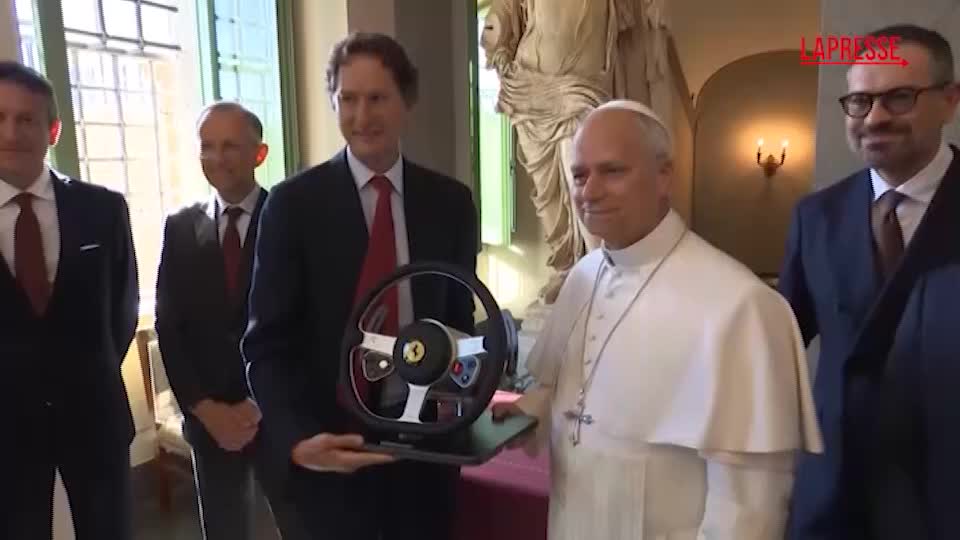 castel gandolfo papa leone xiv a bordo della nuova ferrari luce da Lapresse.it castel gandolfo papa leone xiv a bordo della nuova ferrari luce