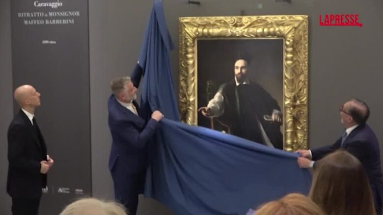 Arte, La Russa e Giuli inaugurano esposizione ritratto Barberini di Caravaggio