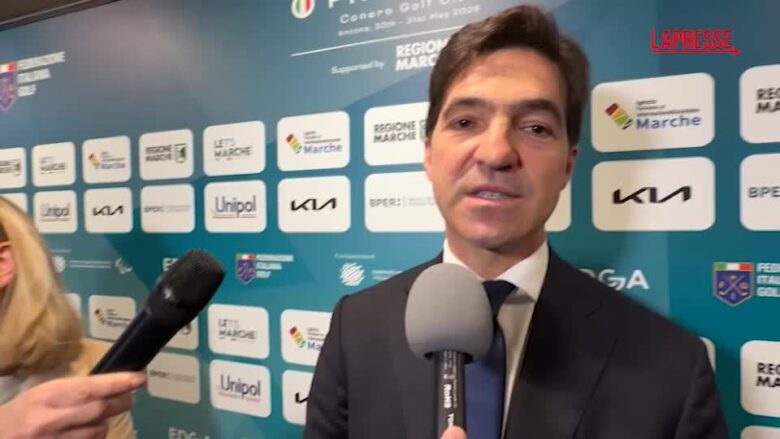 Golf, Acquaroli: "Il 26esimo Open d'Italia Proabili favorisce la crescita delle Marche"