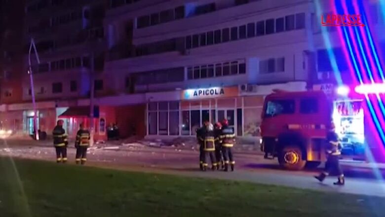 Romania, drone russo precipita su edificio a Galați: il momento dell’esplosione