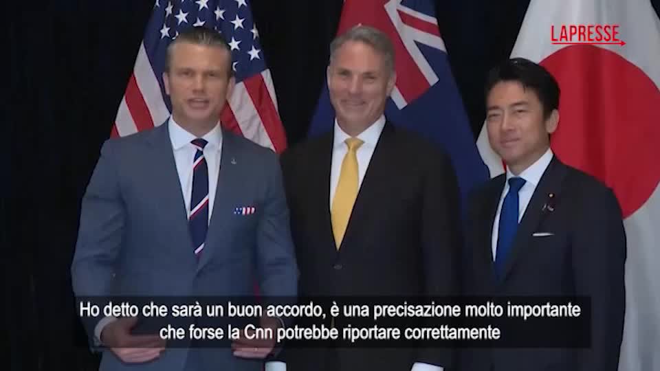 iran hegseth da singapore trump accetter224 solo un ottimo accordo da Lapresse.it iran hegseth da singapore trump accetter224 solo un ottimo accordo