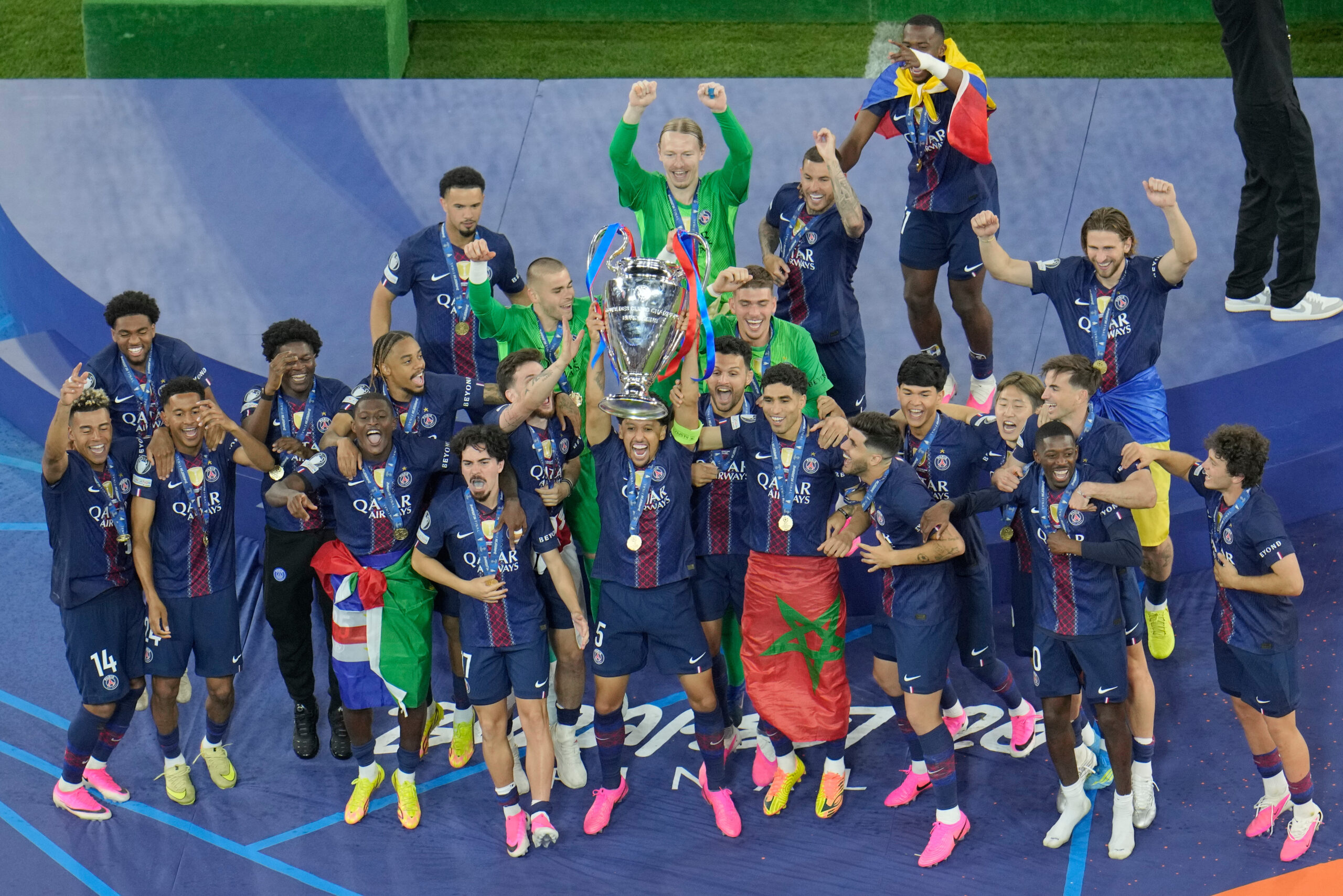 Champions League, il Paris Saint-Germain fa il bis: è campione d’Europa Champions League, il Paris Saint-Germain fa il bis: è campione d’Europa