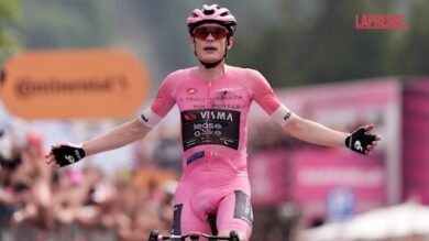Giro d'Italia: Vingegaard vince a Piancavallo e ipoteca successo finale